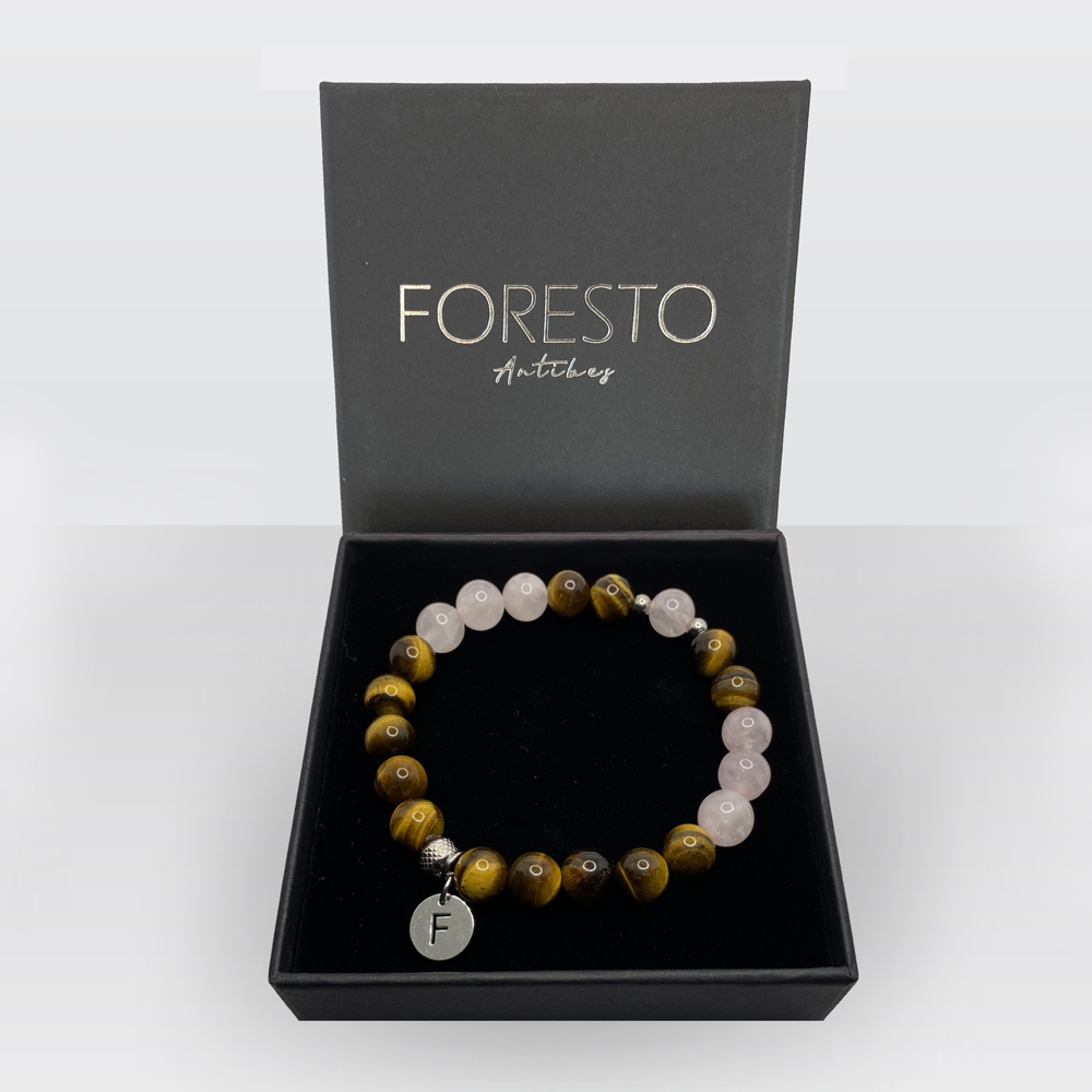 Bracelet Réconfort - bijoux en pierres naturelles FORESTO ANTIBES