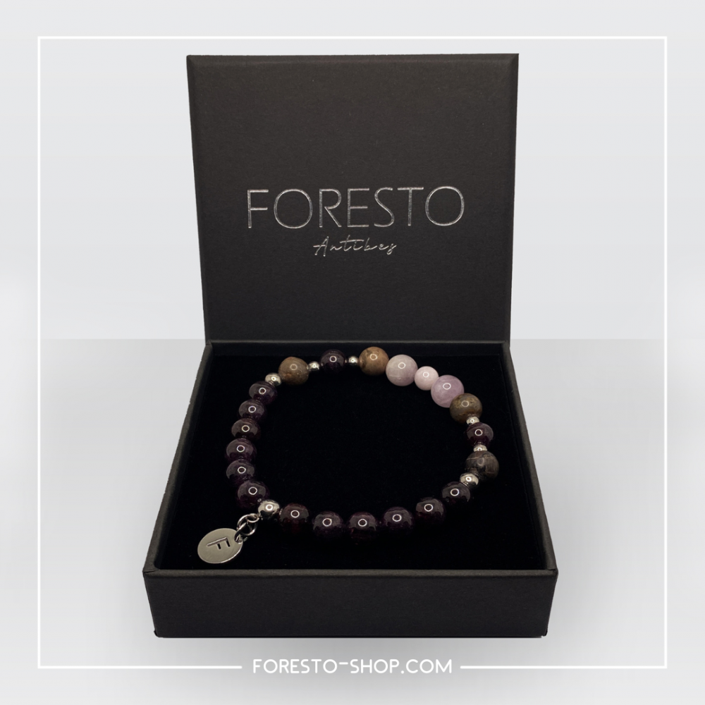 Bracelet sur mesure - bijoux en pierres naturelles FORESTO ANTIBES