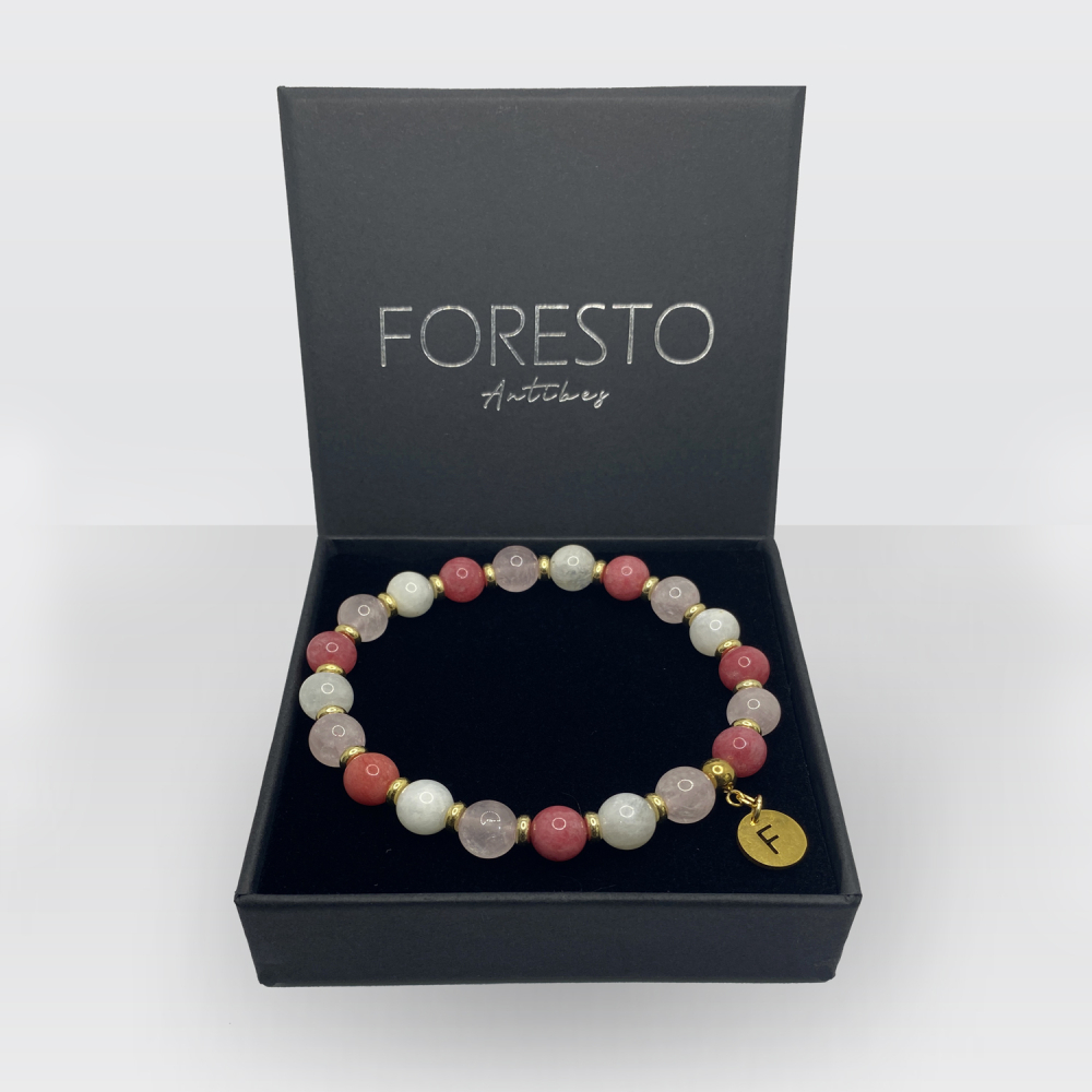 Bracelet sur mesure - bijoux en pierres naturelles FORESTO ANTIBES